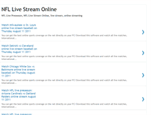 Tablet Screenshot of nfllivestreamonline01.blogspot.com