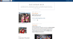 Desktop Screenshot of eatscraprun.blogspot.com