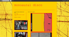 Desktop Screenshot of monoauraldisco.blogspot.com