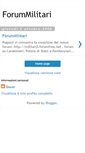 Mobile Screenshot of militari2forumfreenet.blogspot.com