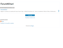 Tablet Screenshot of militari2forumfreenet.blogspot.com