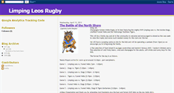 Desktop Screenshot of limpingleosrugby.blogspot.com