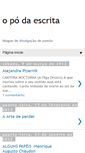 Mobile Screenshot of opodaescrita.blogspot.com