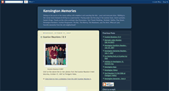 Desktop Screenshot of kensingtonmemories.blogspot.com