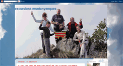 Desktop Screenshot of excursionsmuntanyenques.blogspot.com