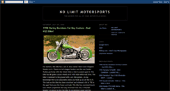 Desktop Screenshot of nolimitmotorsports.blogspot.com