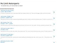 Tablet Screenshot of nolimitmotorsports.blogspot.com