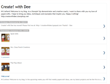 Tablet Screenshot of createwithdee.blogspot.com