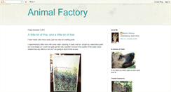 Desktop Screenshot of meahni-animalfactory.blogspot.com