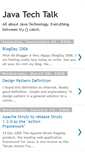 Mobile Screenshot of javatechtalk.blogspot.com