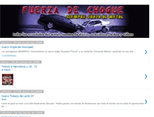 Tablet Screenshot of fuerzadechoque.blogspot.com