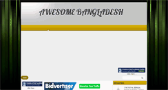 Desktop Screenshot of bangladeshjustawesome.blogspot.com
