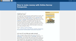 Desktop Screenshot of onlinesurveytlandon.blogspot.com