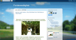 Desktop Screenshot of forrasvendeghaz.blogspot.com