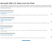 Tablet Screenshot of mscrm-notes-from-the-field.blogspot.com