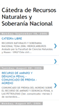 Mobile Screenshot of catedrarecursosnaturales.blogspot.com