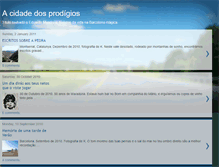 Tablet Screenshot of cidadedosprodigios.blogspot.com