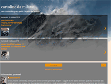 Tablet Screenshot of cartolinedamilano.blogspot.com