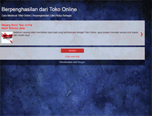 Tablet Screenshot of cara-membuat-toko-online.blogspot.com