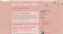 Desktop Screenshot of drmaggiesblog.blogspot.com