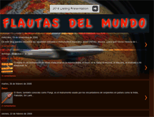 Tablet Screenshot of flautasdelmundo-elmundodelasflautas.blogspot.com