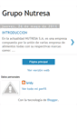 Mobile Screenshot of gruponutresa1.blogspot.com