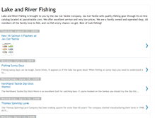 Tablet Screenshot of lakeriverfishing.blogspot.com