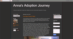 Desktop Screenshot of annasadoptionjourney.blogspot.com