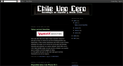 Desktop Screenshot of chileunocero.blogspot.com