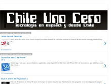 Tablet Screenshot of chileunocero.blogspot.com