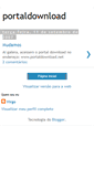 Mobile Screenshot of portaldownload.blogspot.com