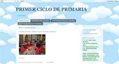 Desktop Screenshot of primerciclorsofia.blogspot.com