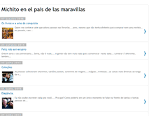 Tablet Screenshot of michitoenelpaisdelasmaravillas.blogspot.com