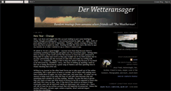 Desktop Screenshot of derwetteransager.blogspot.com