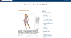 Desktop Screenshot of janice-fashion.blogspot.com