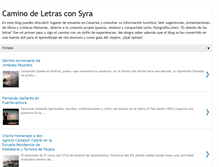 Tablet Screenshot of camino-syra.blogspot.com