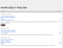 Tablet Screenshot of knowphaltan.blogspot.com