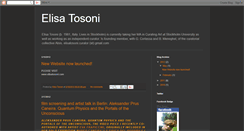 Desktop Screenshot of elisatosoni.blogspot.com