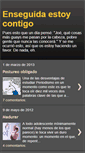 Mobile Screenshot of enseguidaestoycontigo.blogspot.com