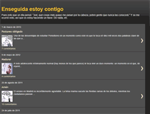 Tablet Screenshot of enseguidaestoycontigo.blogspot.com