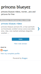 Mobile Screenshot of princess-blueyez-movie.blogspot.com