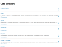Tablet Screenshot of cotobarcelona.blogspot.com