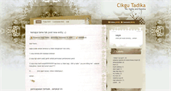 Desktop Screenshot of cikgu-tadika.blogspot.com