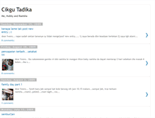 Tablet Screenshot of cikgu-tadika.blogspot.com
