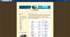 Desktop Screenshot of hssdfutsal.blogspot.com