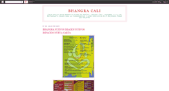 Desktop Screenshot of bhangracali.blogspot.com