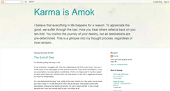 Desktop Screenshot of karmaisamok.blogspot.com