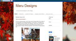 Desktop Screenshot of marudesigns.blogspot.com