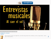 Tablet Screenshot of entrevistasmusicales.blogspot.com