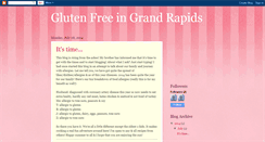 Desktop Screenshot of glutenfreeingrandrapids.blogspot.com